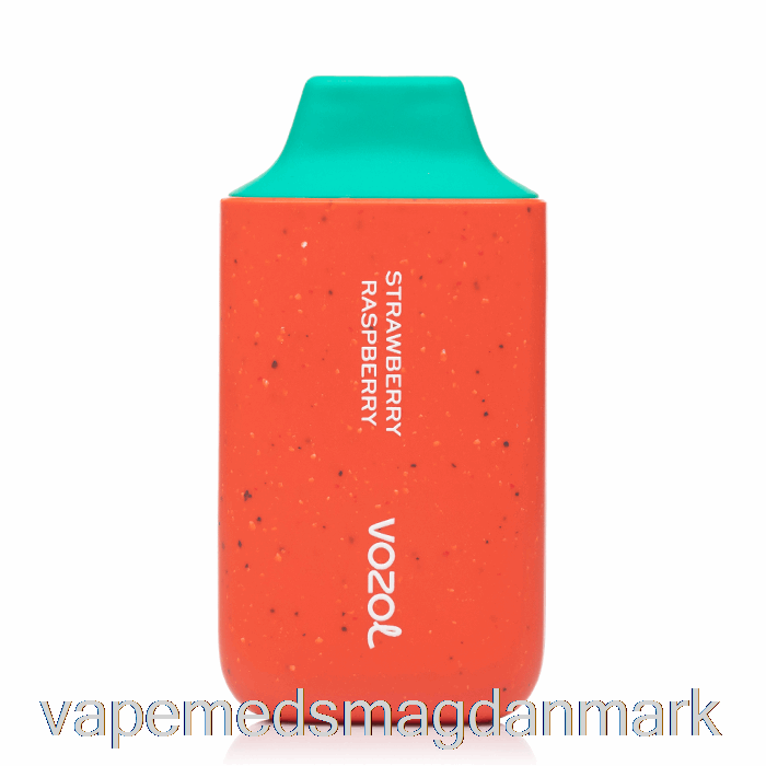 Vape Væske Vozol Star 6000 Engangs Jordbær Hindbær